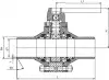 Кран шаровой DN 200 мм PN 80 кгс/см2