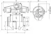Кран шаровой 11лс373п-ХЛ DN 500 мм PN 80 кгс/см2