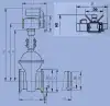 Задвижка клиновая литая 30с915нж-ХЛ DN 1200 мм PN 40 кгс/см2