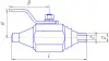 Кран шаровой разборный ЯГТ 10П.160.00.00.У DN 10 мм PN 160 кгс/см2