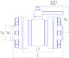 Кран шаровой цельносварной ЯГТ 100ФС.40.05.00.НЖ2 DN 100 мм PN 40 кгс/см2