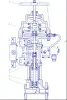 Клапан запорный 22нж616п DN 150 мм PN 16 кгс/см2