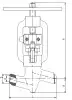 Клапан запорный 1054-40-0 DN 40 мм PN 373 кгс/см2