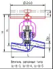 Клапан запорный 1с-11-5 DN 50 мм PN 63 кгс/см2