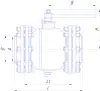 Кран шаровой цельносварной ЯГТ 150ПЦ.080.00.00.ХЛ DN 150 мм PN 80 кгс/см2