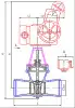Задвижка клиновая самоуплотняющаяся 2с-Э-1 DN 150 мм PN 100 кгс/см2
