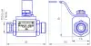 Кран шаровой КШ250.6-Н 2Б 2Б DN 6 мм PN 250 кгс/см2