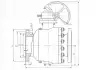 Кран шаровой ПТ 39163-150М DN 150 мм PN 40 кгс/см2